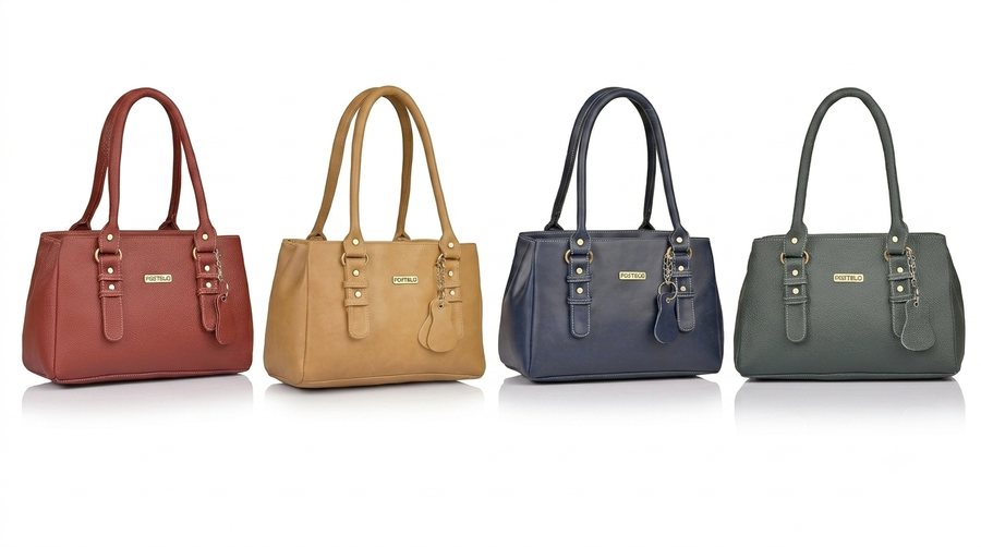 Fostelo Riverside tote handbag in soft hobo style, available in several colours