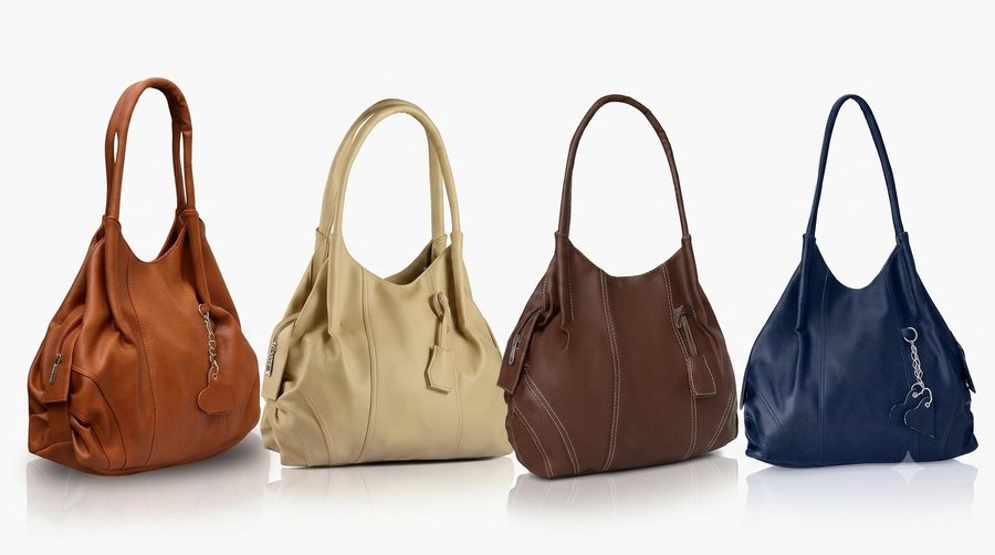Fostelo Style Diva structured satchel tote handbag with four compartments