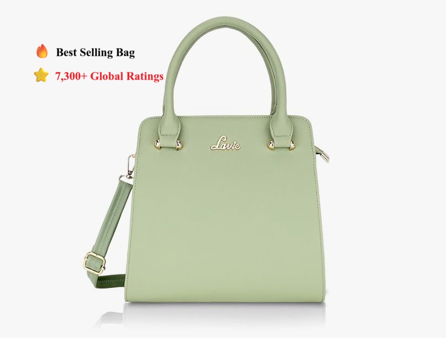 Lavie Ushawu Satchel Bag Review (Hindi)